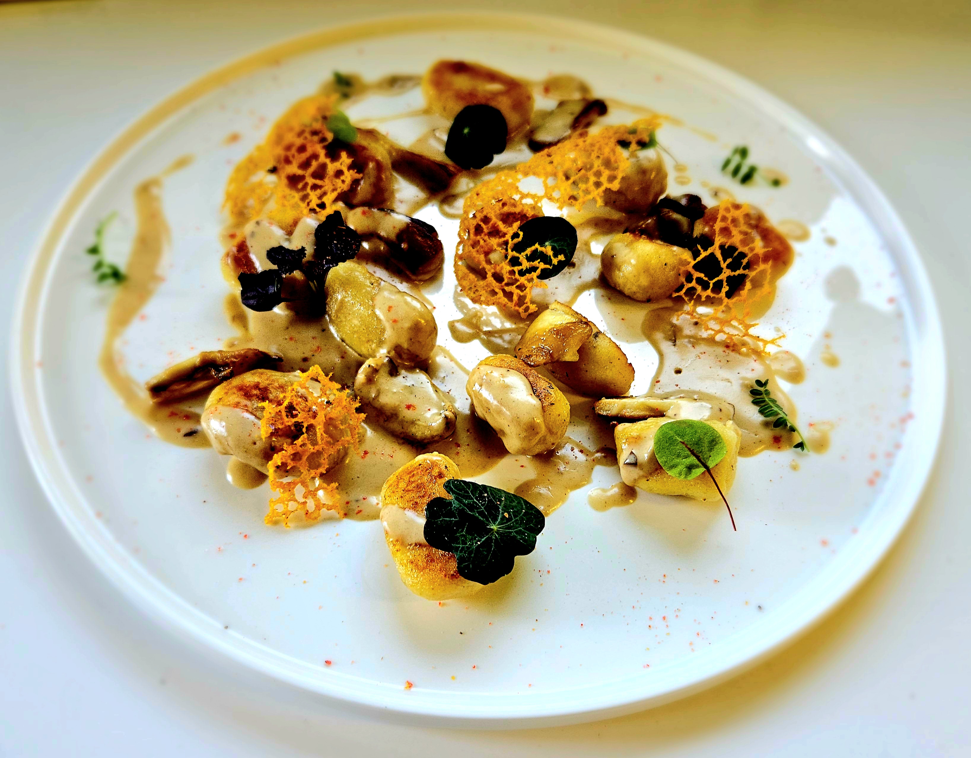 Stimmungsvolles Ambiente im Restaurant Triangel